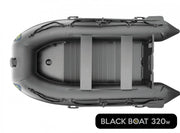 Barca Pneumatica Carp Spirit neagra 320cm