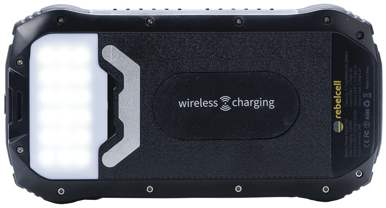 Baterie Externa Rebelcell Solar Power Rebel 26800 mAh Incarcare Solara