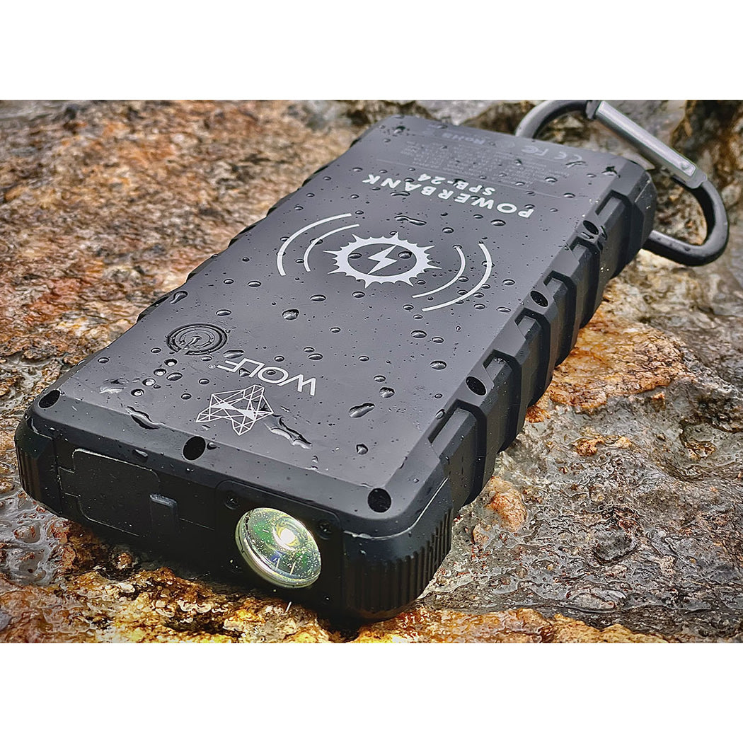 Baterie Externa WOLF SPB-24 Solar Powerbank