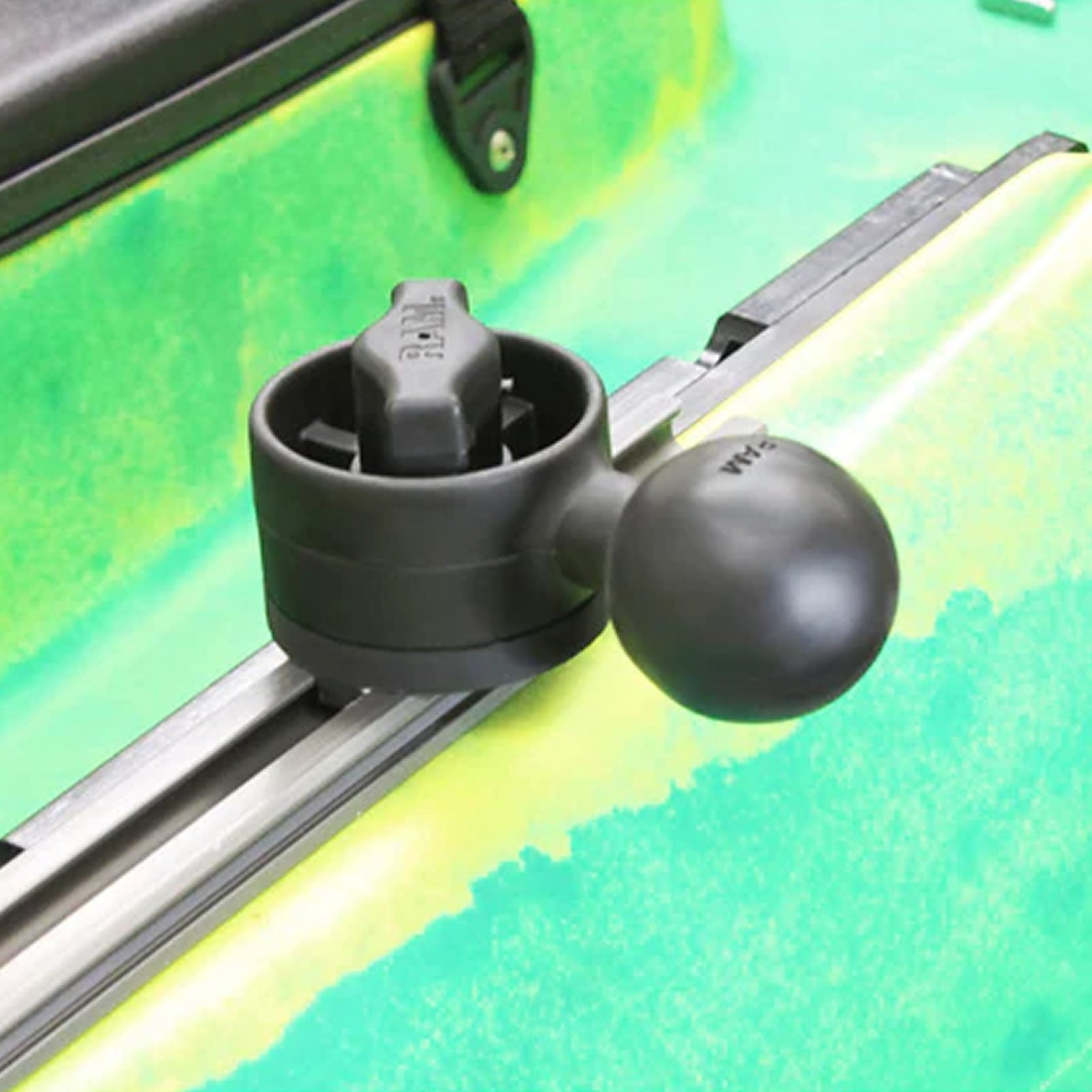 Baza Laterala Glisanta cu Bila RAM Mounts Track Ball with Side Track Base - C Size