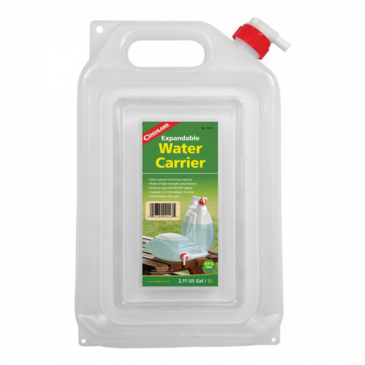Bidon Pliabil cu Robinet 7.5l Coghlans