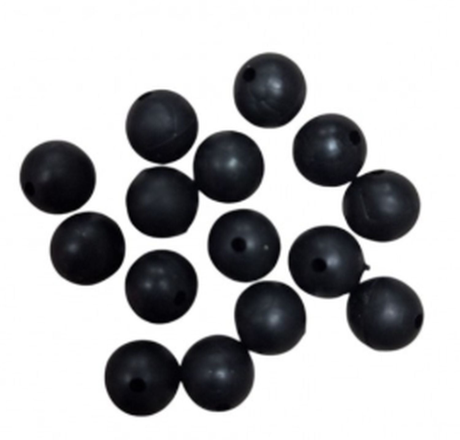 Bile Cauciuc INSOMNIA Rubber Shock Beads, 10x2.5mm, 15buc/pac