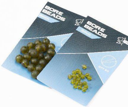 Bile Cauciuc NASH Soft Taper Bore Bead, 6mm, 20buc/pac