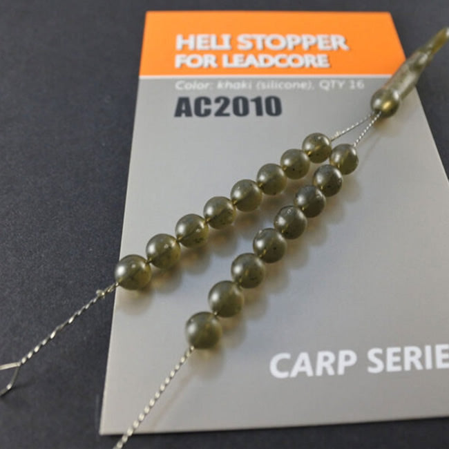 Bilute Anti Soc Orange Heli Stoper pentru Leadcore 16buc