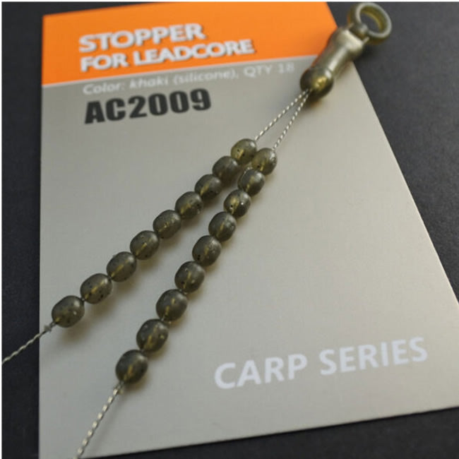 Bilute Anti Soc Orange Stoper pentru Leadcore 18buc
