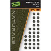 Bilute Cauciuc Fox Edges Naturals Tapered Bore Beads 30buc/pac