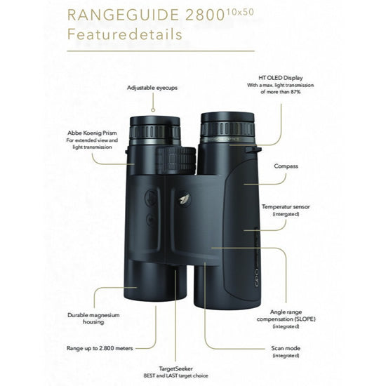 Binoclu GPO Rangeguide 2800, 10x50