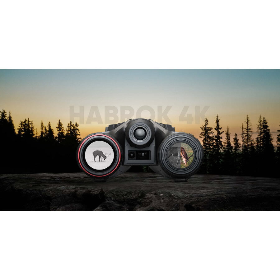 Binoclu cu Vedere Termica HIKMICRO Habrok 4K HE25LN 5.5-22x60 1920x1080