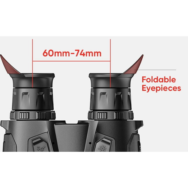 Binoclu cu Vedere Termica HIKMICRO Habrok 4K HE25LN 5.5-22x60 1920x1080