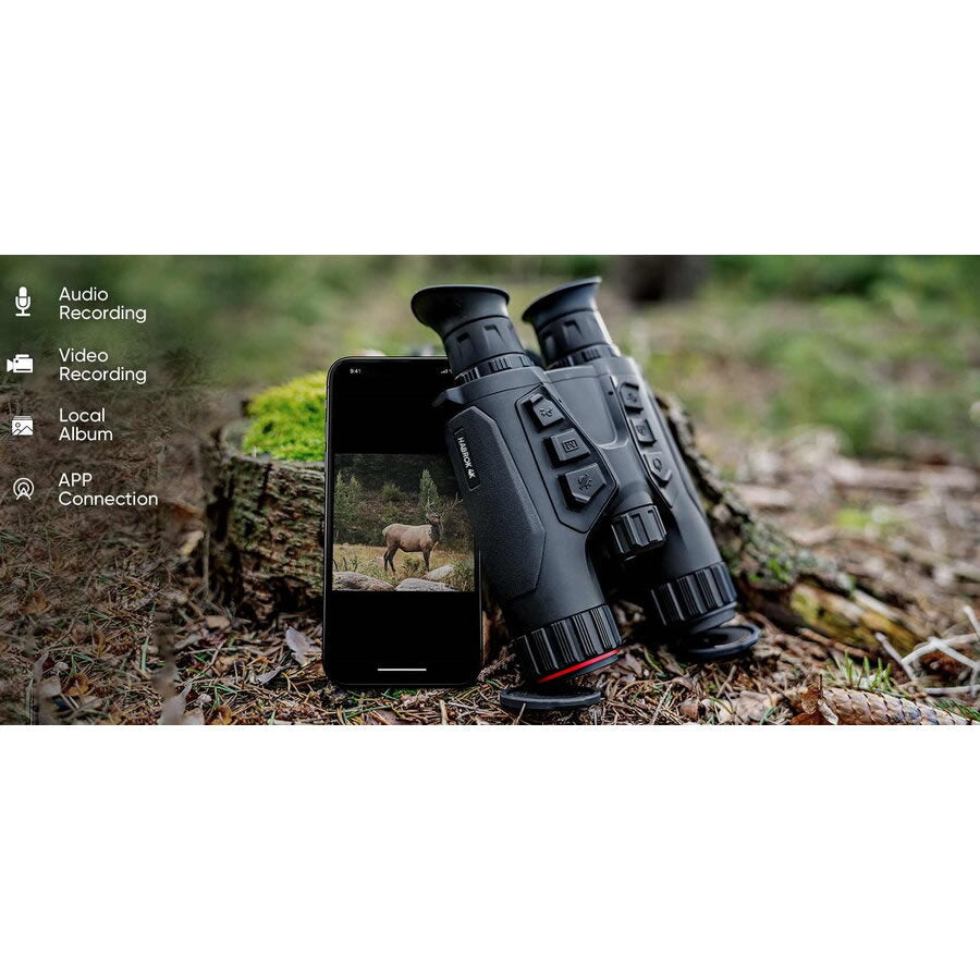 Binoclu cu Vedere Termica HIKMICRO Habrok 4K HE25LN 5.5-22x60 1920x1080