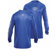 Bluza Flying Fisherman Logo Performance Royal Long Sleeve Tee