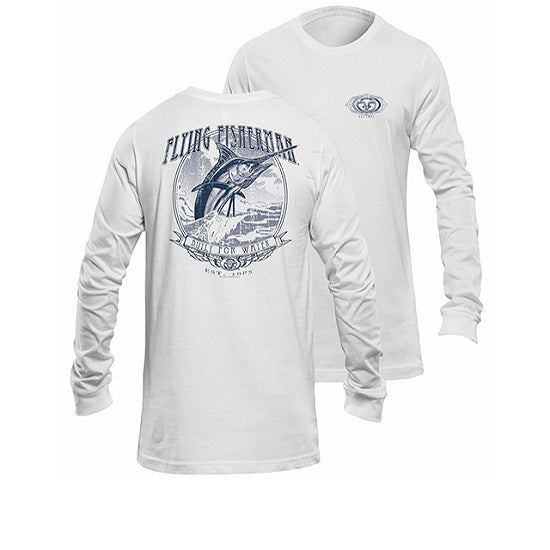 Bluza Flying Fisherman Tradition White Long Sleeve Tee