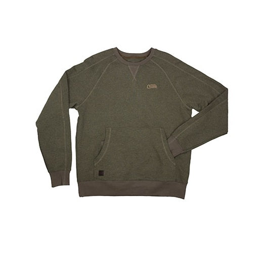 Bluza Fox Chunk Crew Pouch Sweatshirt Green Marl
