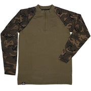 Bluza Fox Chunk Long Sleeved Zip Khaki