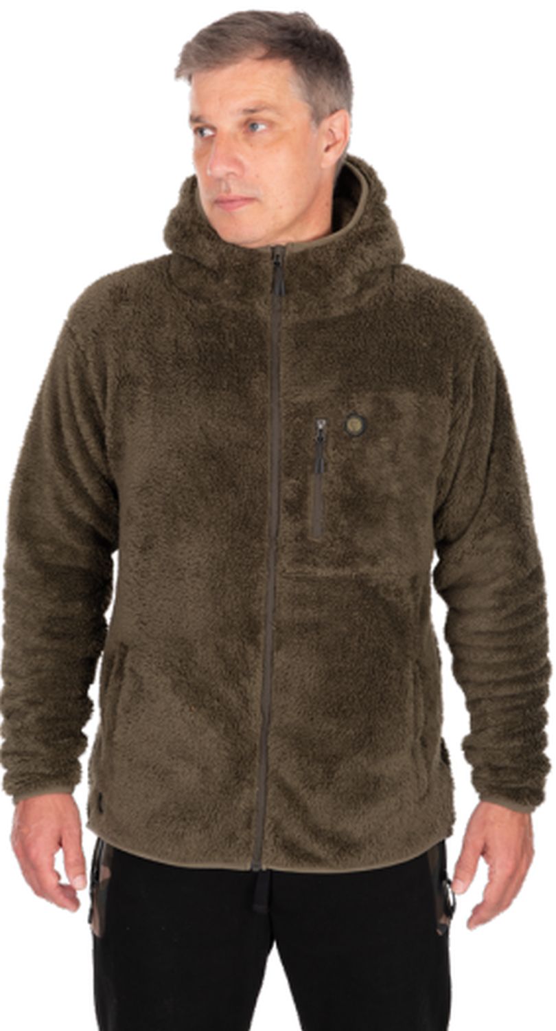Bluza Fox HD Prem Full Zip Teddy Jacket, Khaki