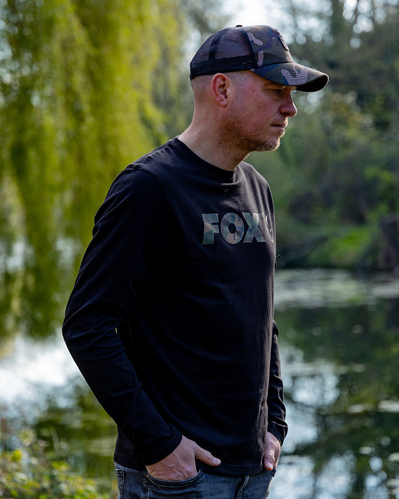 Bluza Fox Long Sleeve Black Camo