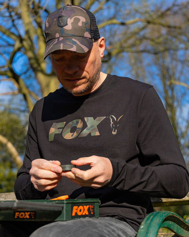 Bluza Fox Long Sleeve Black Camo