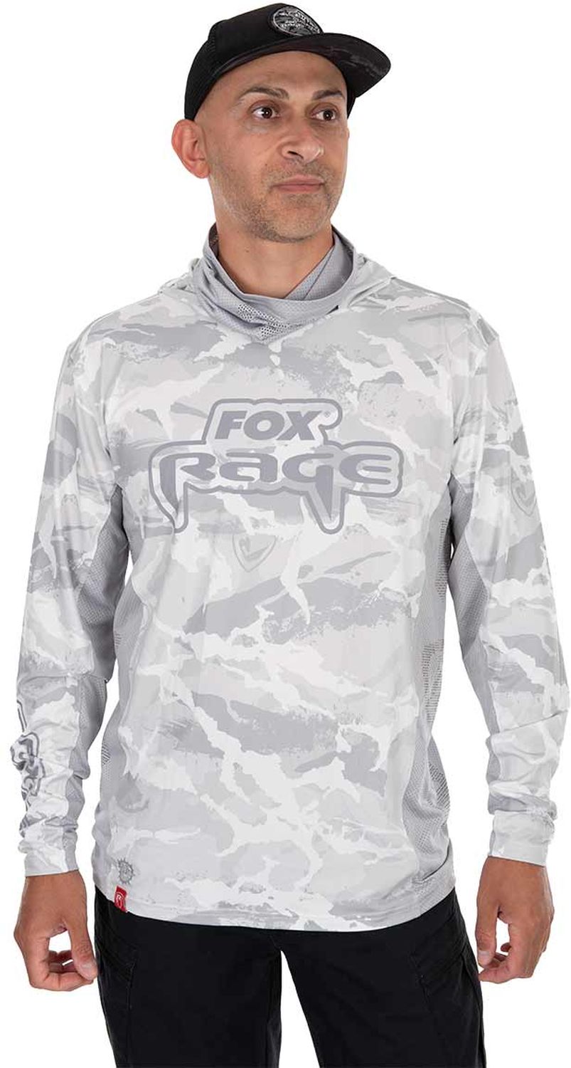 Bluza Fox Rage UV Hooded Light Cam Top