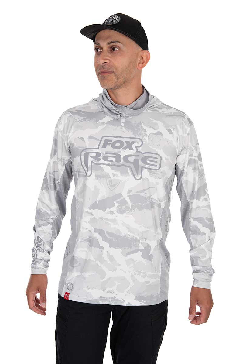 Bluza Fox Rage UV Hooded Light Cam Top