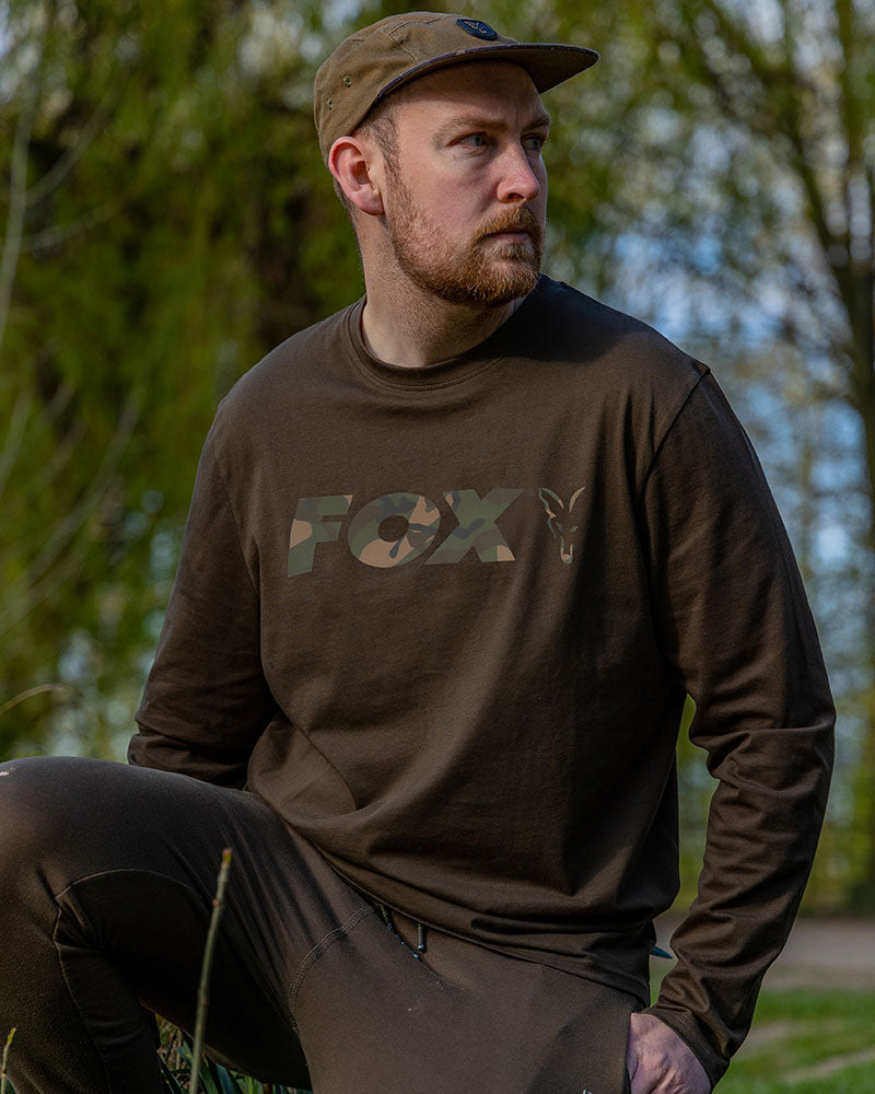 Bluza Fox Raglan Long Sleeve Khaki Camo