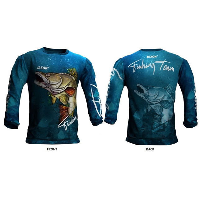Bluza Jaxon Maneca Lunga Zander Blue
