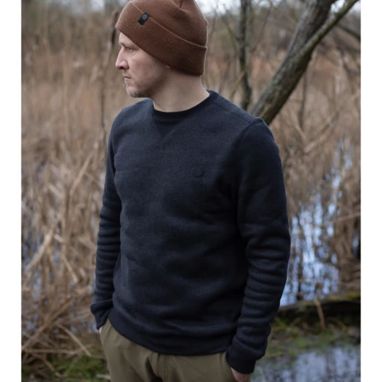 Bluza KORDA Kore Crew Neck Jumper, Charcoal