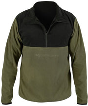 Bluza KORUM Embossed Microfleece, Olive Green-Black