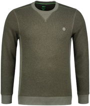 Bluza Korda Crew Neck Jumper, Olive, Marimea S