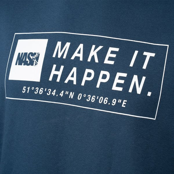 Bluza NASH Make It Happen Coordinates Jumper Navy Blue
