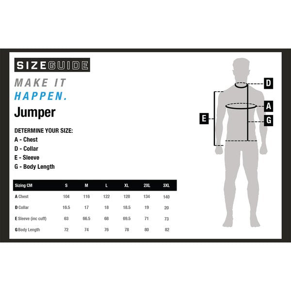 Bluza NASH Make It Happen Since 1978 Jumper Black