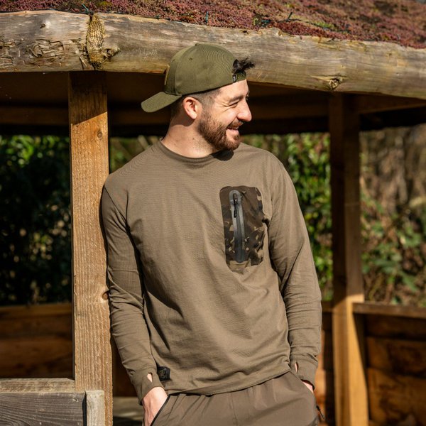 Bluza NASH ZT HD Long Sleeve T-Shirt, Green Marime