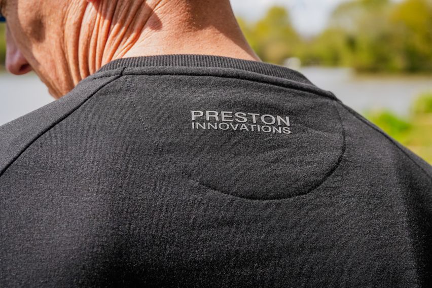Bluza PRESTON Black Minimal Sweatshirt