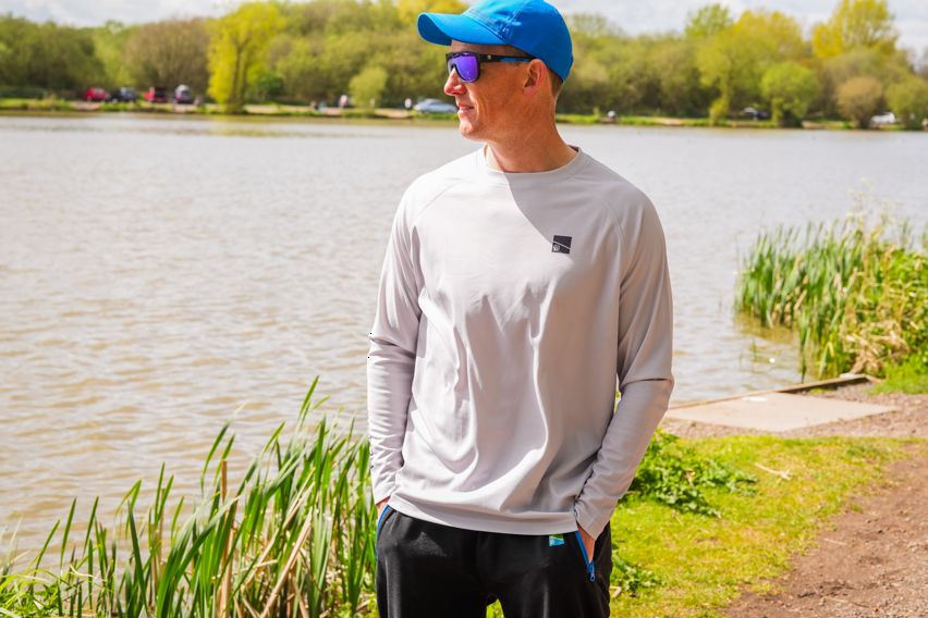 Bluza PRESTON Grey Performance Sun Shirt UPF-40