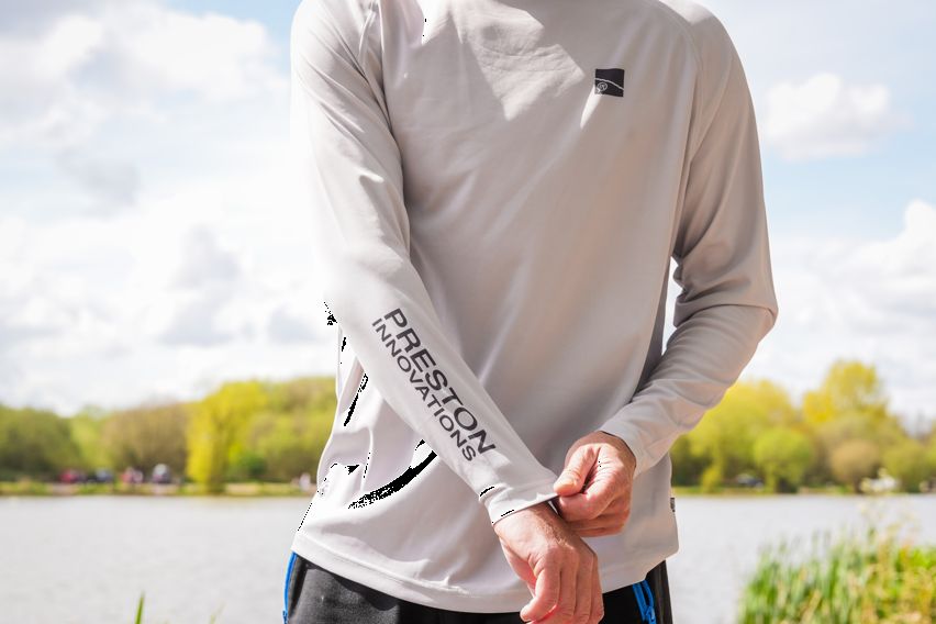 Bluza PRESTON Grey Performance Sun Shirt UPF-40