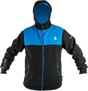 Bluza Preston Windproof Fleece Jacket, Black &amp; Blue