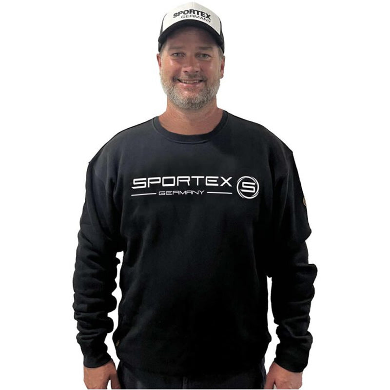 Bluza Sportex Crew Neck Black