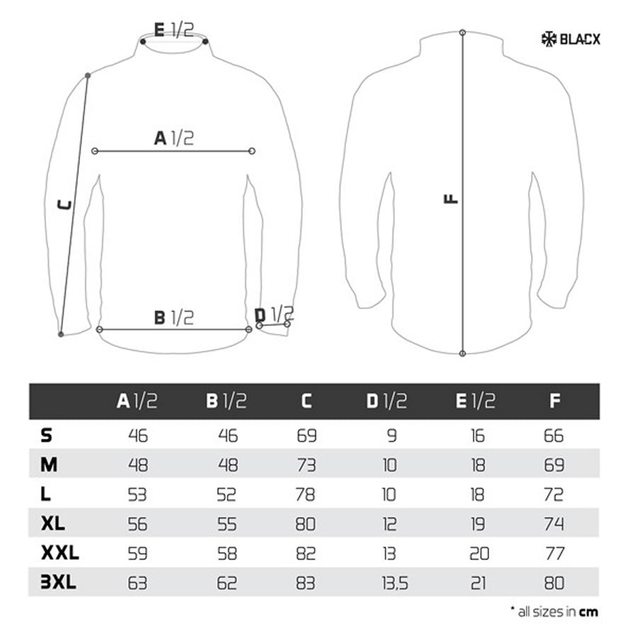 Bluza Termo Delphin TUNDRA Blacx