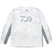 Bluza UV DAIWA 21st LS Shirt 3012E, Camo White