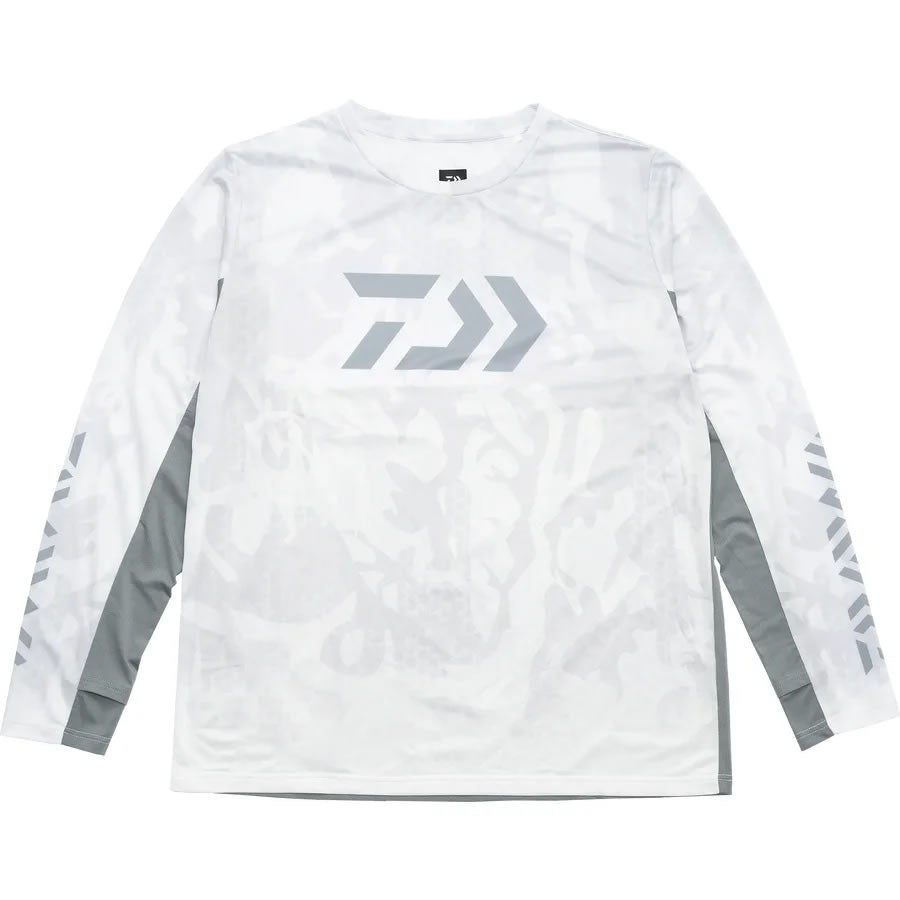 Bluza UV DAIWA 21st LS Shirt 3012E, Camo White