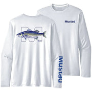 Bluza UV MUSTAD Seabass Longsleeve, White