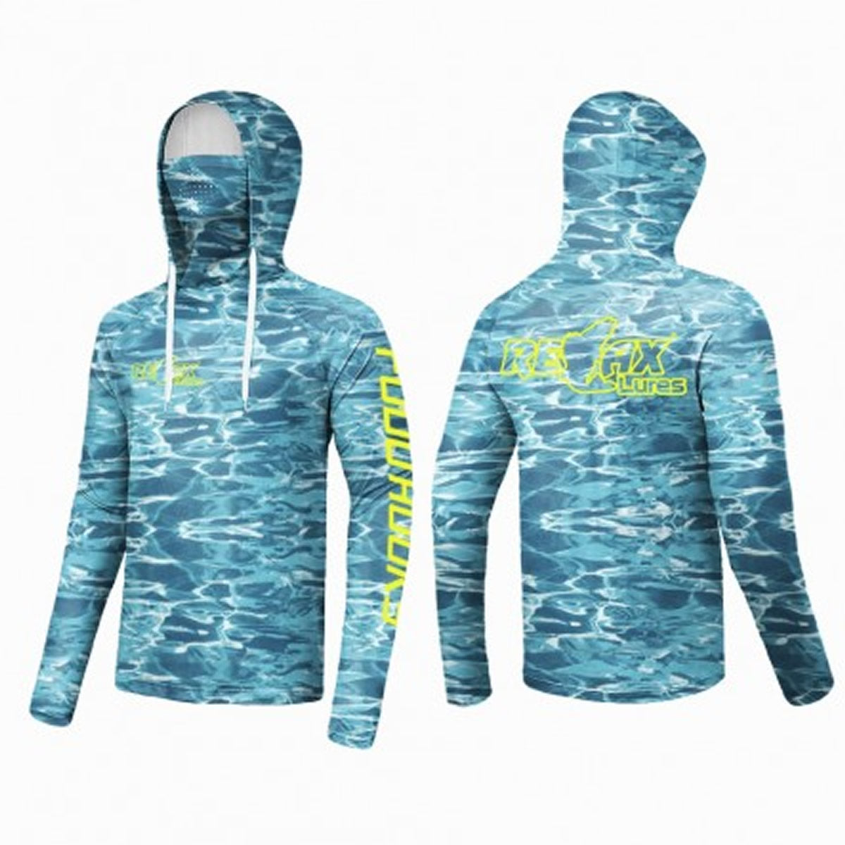 Bluza UV RELAX Blue Wave UPF 50+