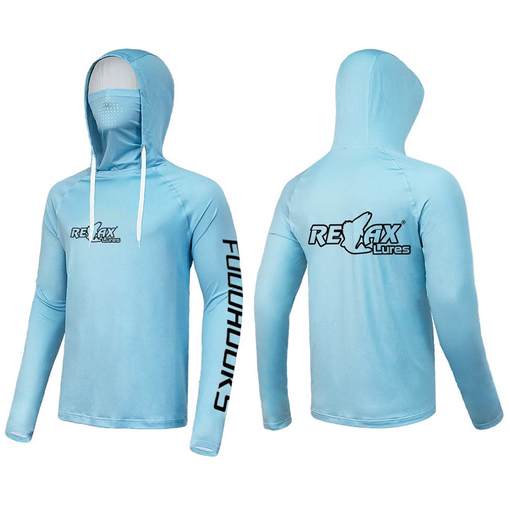 Bluza UV Relax Lures UPF 50+, Light Blue