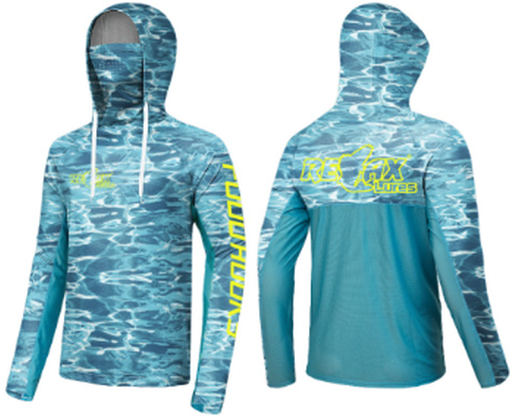 Bluza UV Relax Mash Wave Blue UPF 50+