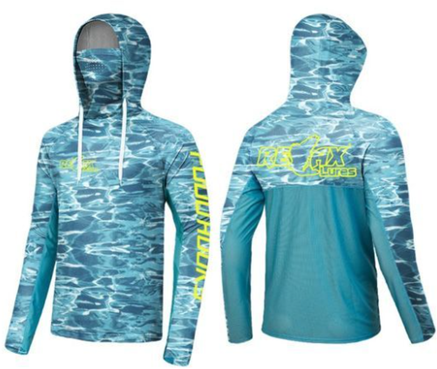 Bluza UV Relax Mash Wave Blue UPF 50+
