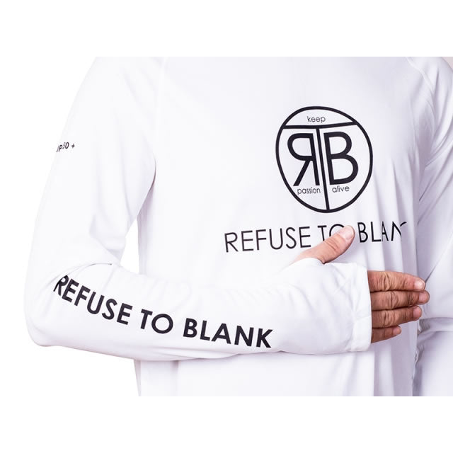 Bluza cu Protectie UV RTB Long Sleeve SPF +50, Bright White