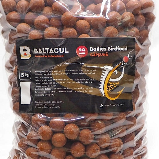 Boilies Baltacul Birdfood Tare Capsuni 5kg