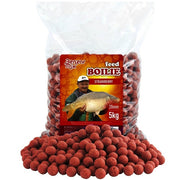 Boilies Benzar Mix Feed Capsuni 16mm 5kg