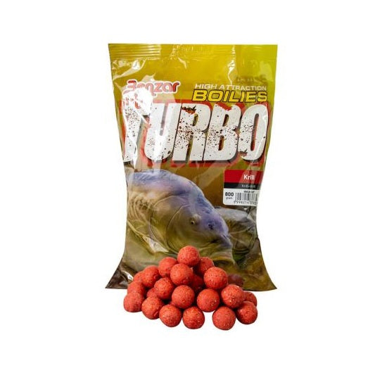 Boilies Benzar Mix Turbo Boilies Krill 800g