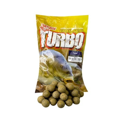 Boilies Benzar Mix Turbo Boilies Tuna 800g