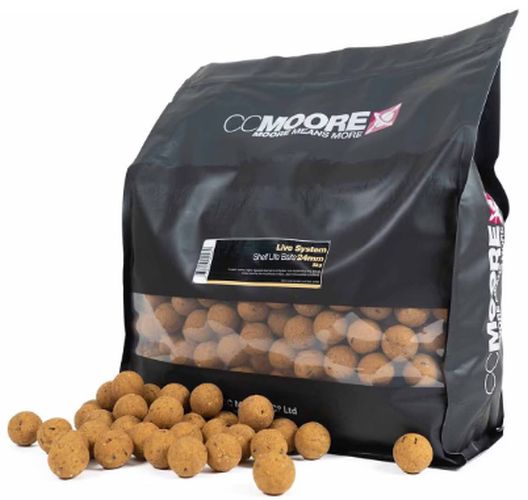 Boilies CC MOORE Live System, Migdale Dulci &amp; Crema de Vanilie, 10mm, 5kg